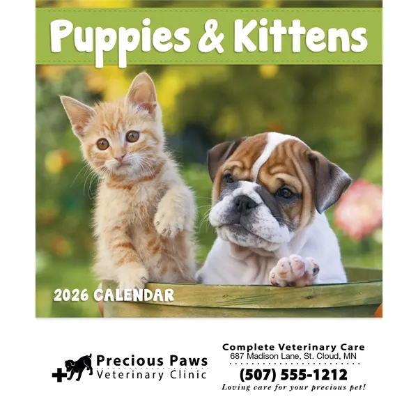 Good Value™ Puppies & Kittens - Mini Calendar - Good Value™ Puppies & Kittens - Mini Calendar - Image 9 of 30