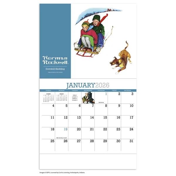 Products Norman Rockwell Appointment Calendar - Stapled - Products Norman Rockwell Appointment Calendar - Stapled - Image 18 of 31