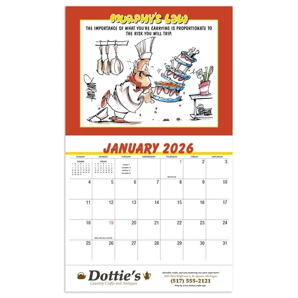 Products Murphy's Law Appointment Calendar - Stapled - Products Murphy's Law Appointment Calendar - Stapled - Image 13 of 46