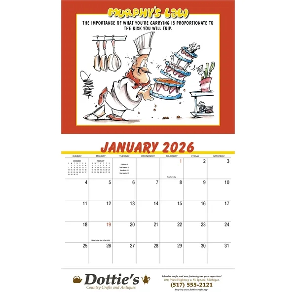 Products Murphy's Law Appointment Calendar - Stapled - Products Murphy's Law Appointment Calendar - Stapled - Image 30 of 46