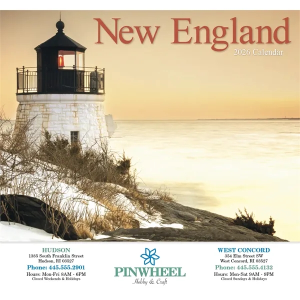 Products New England Appointment Calendar - Stapled - Products New England Appointment Calendar - Stapled - Image 11 of 31