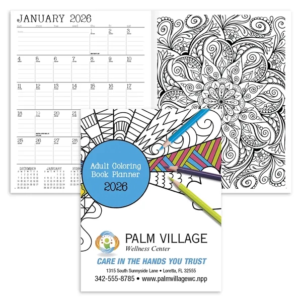 Good Value™ Adult Coloring Book Planner - Good Value™ Adult Coloring Book Planner - Image 4 of 27