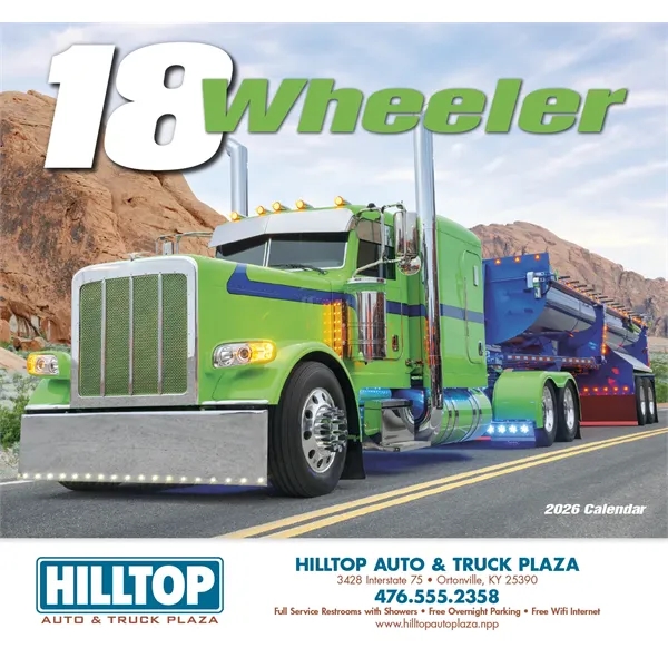 Products 18-Wheeler Wall Appointment Calendar - Stapled - Products 18-Wheeler Wall Appointment Calendar - Stapled - Image 11 of 31