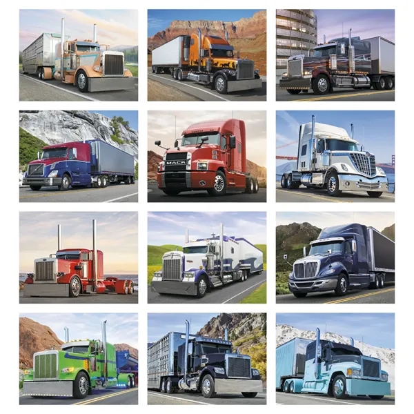 Products 18-Wheeler Wall Appointment Calendar - Stapled - Products 18-Wheeler Wall Appointment Calendar - Stapled - Image 14 of 31