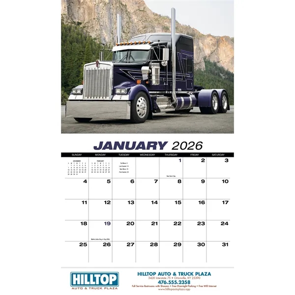 Products 18-Wheeler Wall Appointment Calendar - Stapled - Products 18-Wheeler Wall Appointment Calendar - Stapled - Image 15 of 31