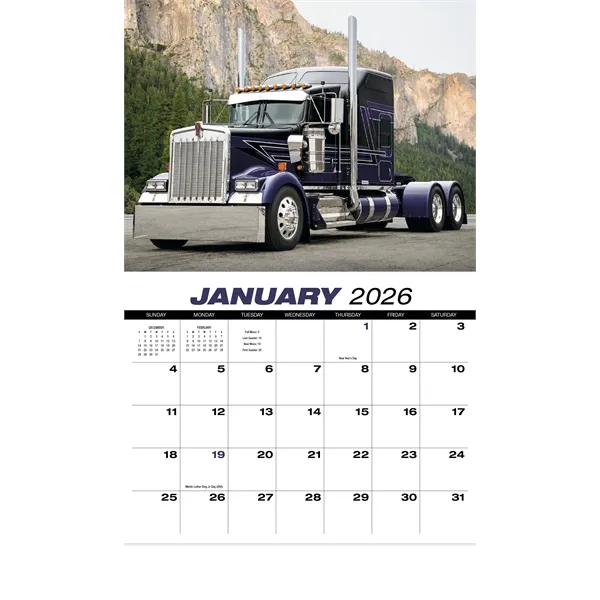 Products 18-Wheeler Wall Appointment Calendar - Stapled - Products 18-Wheeler Wall Appointment Calendar - Stapled - Image 17 of 31
