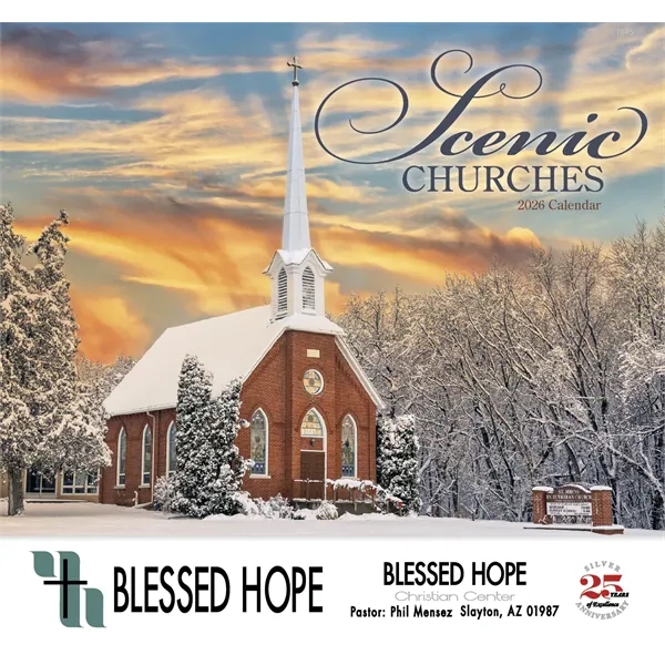 Good Value™ Scenic Churches - Stapled Calendar - Good Value™ Scenic Churches - Stapled Calendar - Image 9 of 31