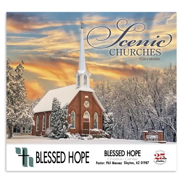 Good Value™ Scenic Churches - Stapled Calendar - Good Value™ Scenic Churches - Stapled Calendar - Image 11 of 31