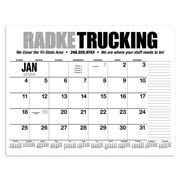 Products 13-Month Desk Pad Calendar - Products 13-Month Desk Pad Calendar - Image 16 of 17