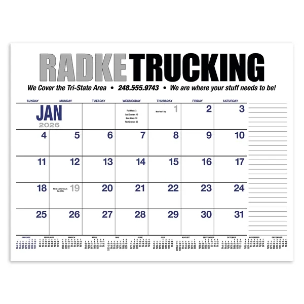 Products 13-Month Desk Pad Calendar - Products 13-Month Desk Pad Calendar - Image 17 of 17