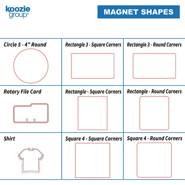 Good Value™ 20 Mil Large Stock Shape Magnet - Good Value™ 20 Mil Large Stock Shape Magnet - Image 2 of 2