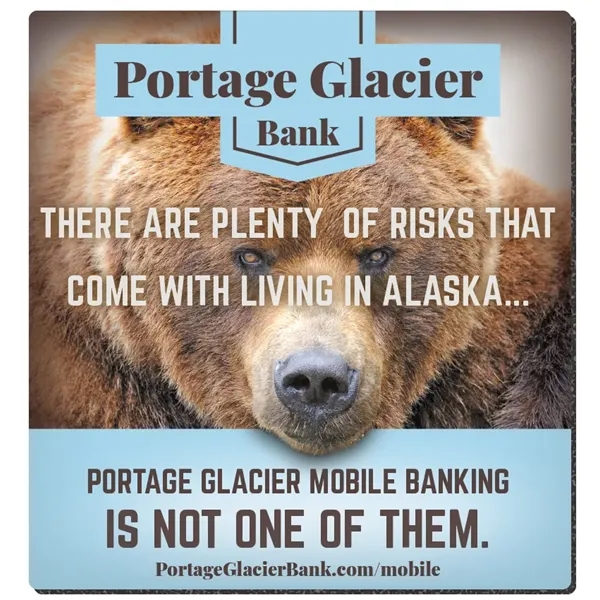 Good Value™ 1/16" Fabric Surface Mouse Pad (7-1/2" x 8") - Good Value™ 1/16" Fabric Surface Mouse Pad (7-1/2" x 8") - Image 4 of 4