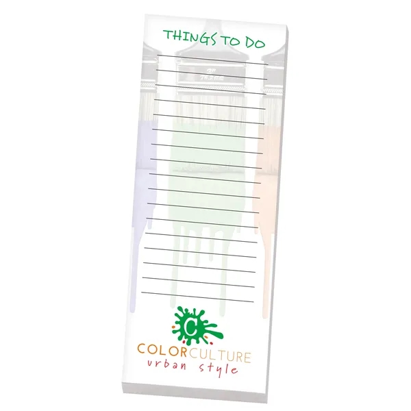 Souvenir® Sticky Note™ 3" x 8" Pad with Magnet, 25 sheet - Souvenir® Sticky Note™ 3" x 8" Pad with Magnet, 25 sheet - Image 5 of 13