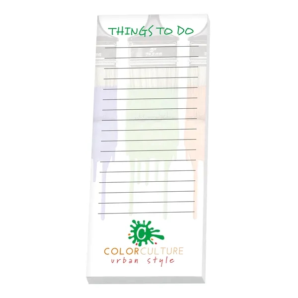 Souvenir® Sticky Note™ 3" x 8" Pad with Magnet, 25 sheet - Souvenir® Sticky Note™ 3" x 8" Pad with Magnet, 25 sheet - Image 6 of 13