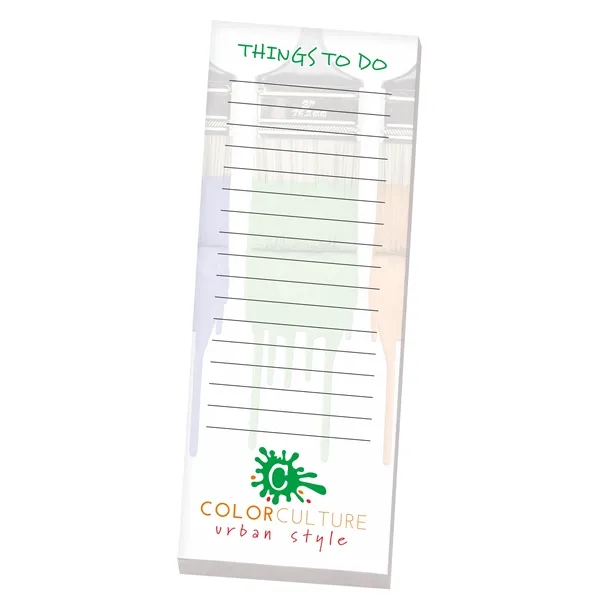 Souvenir® Sticky Note™ 3" x 8" Pad with Magnet, 25 sheet - Souvenir® Sticky Note™ 3" x 8" Pad with Magnet, 25 sheet - Image 11 of 13