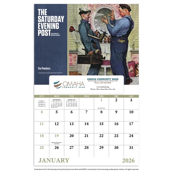 Good Value™ The Saturday Evening Post - Window Calendar - Good Value™ The Saturday Evening Post - Window Calendar - Image 14 of 29
