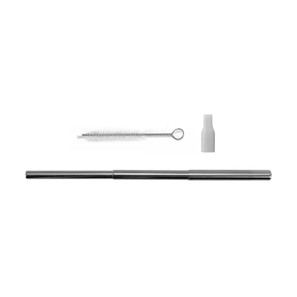 Collapsible Straw Stainless Steel Kit With Brush Cleaner - Collapsible Straw Stainless Steel Kit With Brush Cleaner - Image 7 of 17