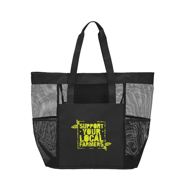 Large Mesh Tote - Large Mesh Tote - Image 6 of 9