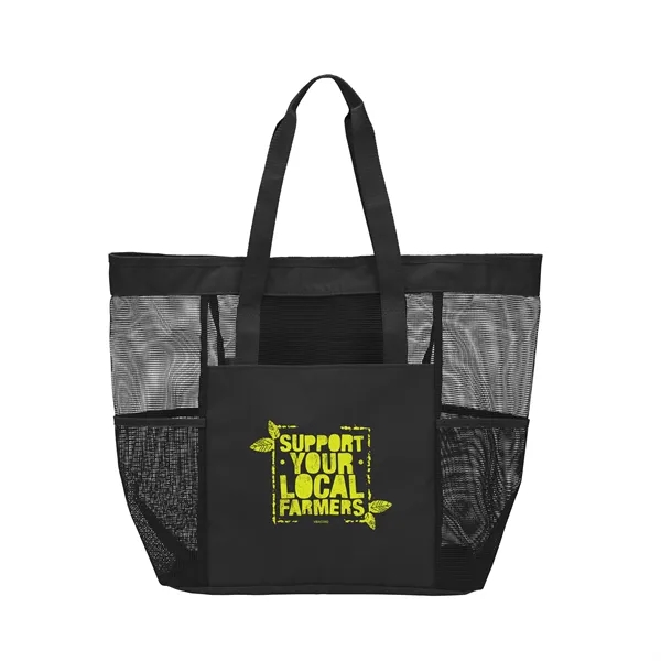 Large Mesh Tote - Large Mesh Tote - Image 9 of 9