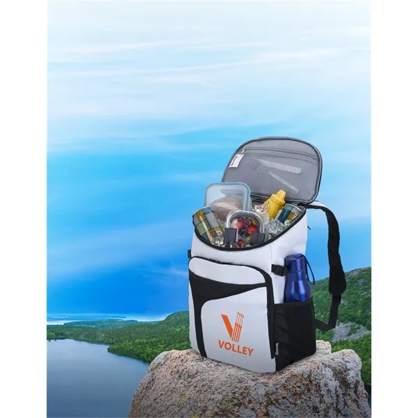 Koozie® Boho RPET Cooler Backpack - Koozie® Boho RPET Cooler Backpack - Image 4 of 4