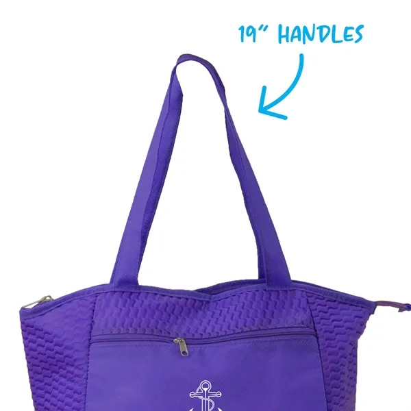 Good Value™ Poly Pro Lunch Wave Tote - Good Value™ Poly Pro Lunch Wave Tote - Image 7 of 14