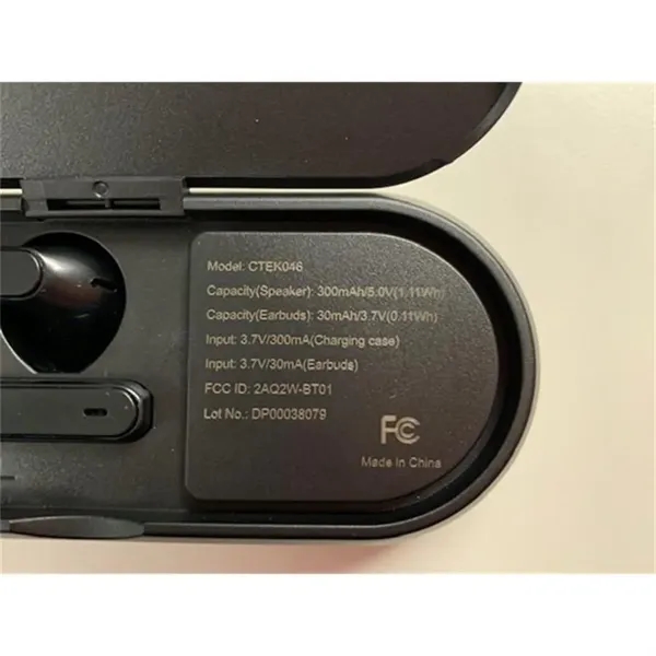 Sync Truly Wireless Earbuds and Bluetooth® Speaker Set - Sync Truly Wireless Earbuds and Bluetooth® Speaker Set - Image 10 of 27