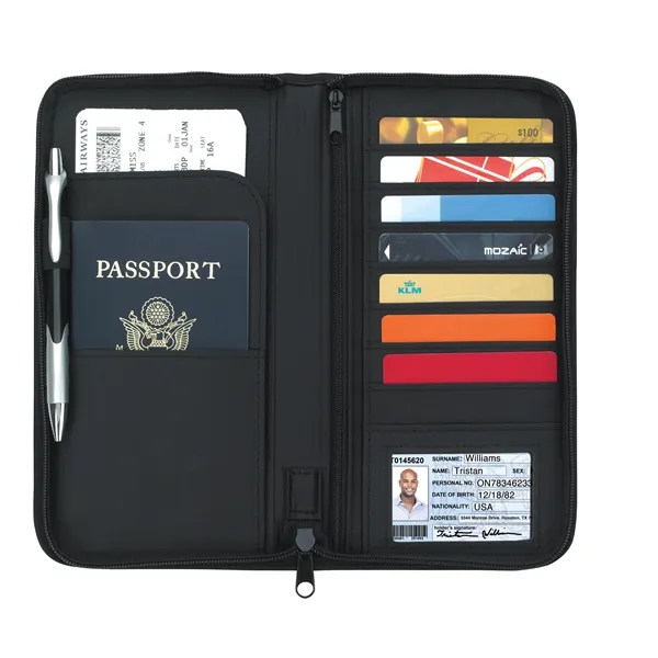 Good Value™ Travel Zippered Wallet - Good Value™ Travel Zippered Wallet - Image 6 of 6