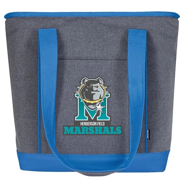 Koozie® Two-Tone Lunch-Time Cooler Tote - Koozie® Two-Tone Lunch-Time Cooler Tote - Image 5 of 5