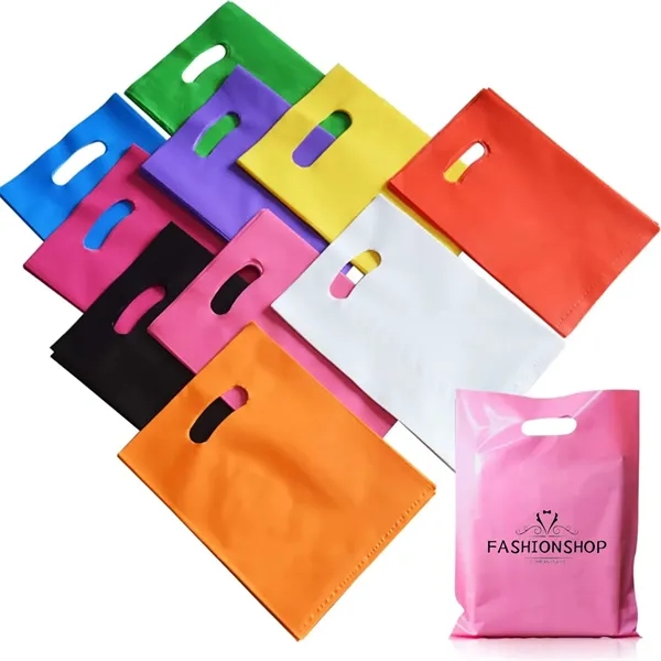 Die-Cut Reinforced Plastic Bags - Die-Cut Reinforced Plastic Bags - Image 0 of 3