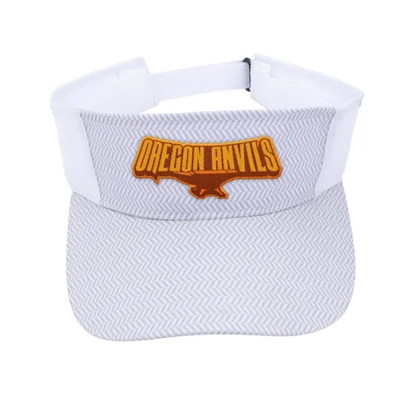 Koozie® Herringbone Visor - Koozie® Herringbone Visor - Image 4 of 4