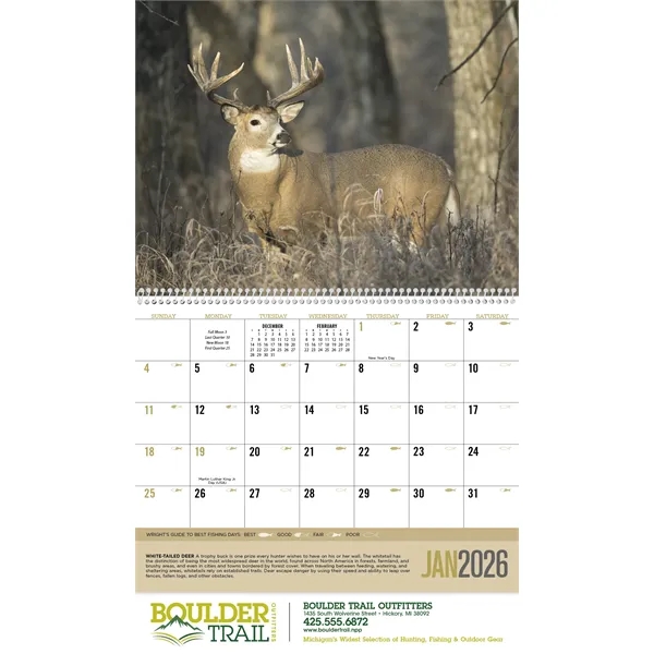 Triumph® Calendars Sportsman Calendar - Triumph® Calendars Sportsman Calendar - Image 16 of 31