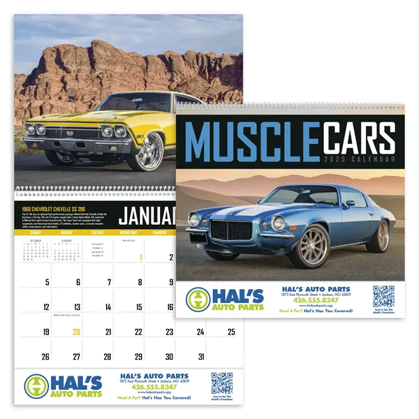 Triumph® Calendars Muscle Cars Calendar - Triumph® Calendars Muscle Cars Calendar - Image 0 of 30