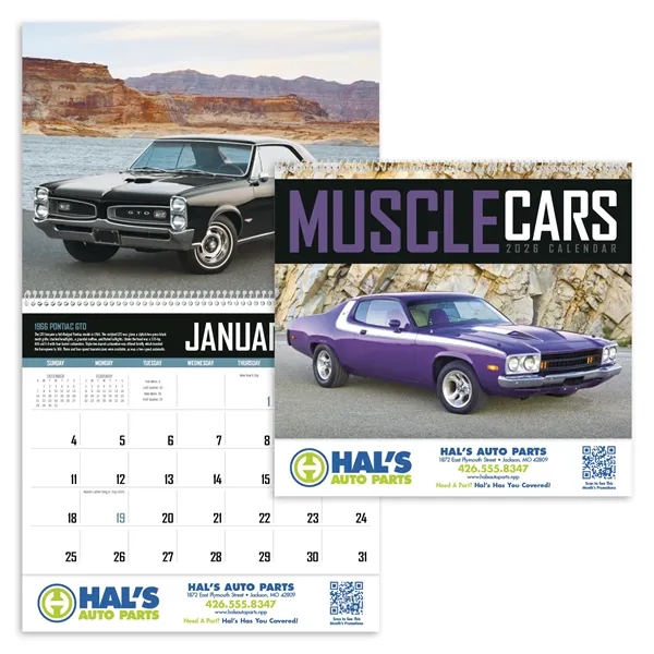 Triumph® Calendars Muscle Cars Calendar - Triumph® Calendars Muscle Cars Calendar - Image 11 of 30