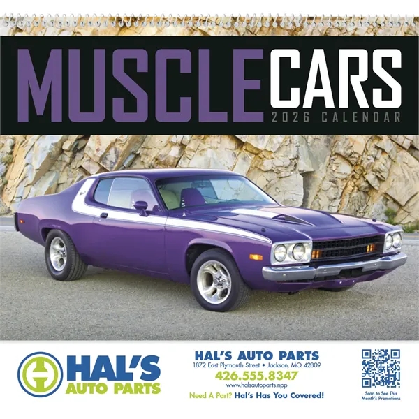 Triumph® Calendars Muscle Cars Calendar - Triumph® Calendars Muscle Cars Calendar - Image 12 of 30