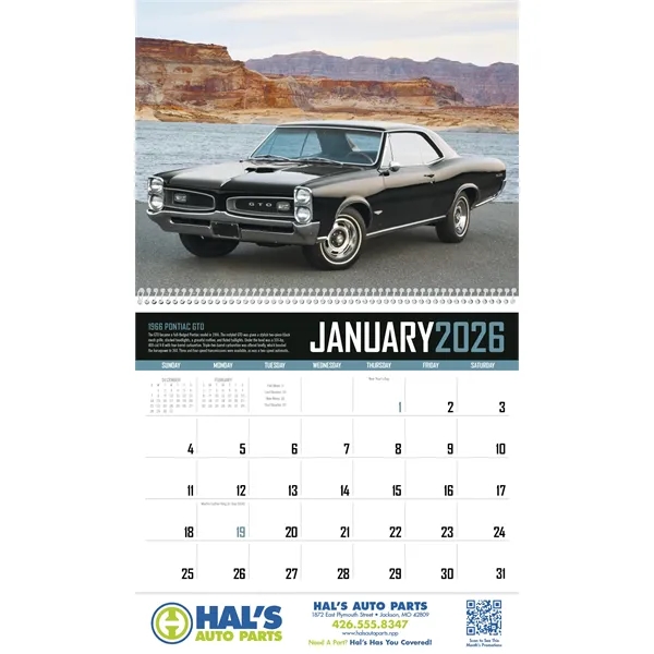 Triumph® Calendars Muscle Cars Calendar - Triumph® Calendars Muscle Cars Calendar - Image 16 of 30