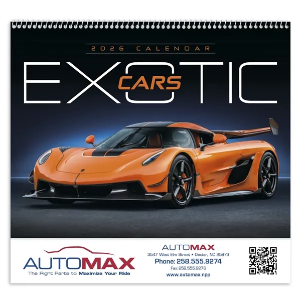Triumph® Calendars Exotic Cars Calendar - Triumph® Calendars Exotic Cars Calendar - Image 4 of 12