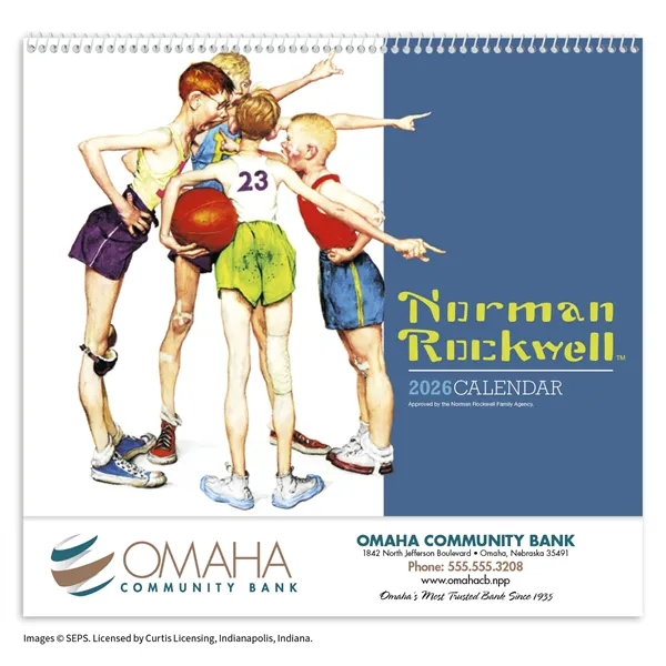 Products Norman Rockwell Appointment Calendar - Spiral - Products Norman Rockwell Appointment Calendar - Spiral - Image 5 of 42