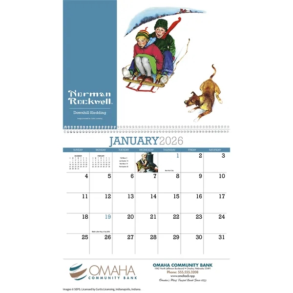 Products Norman Rockwell Appointment Calendar - Spiral - Products Norman Rockwell Appointment Calendar - Spiral - Image 15 of 42