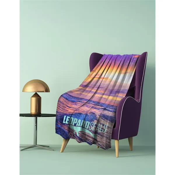 Good Value™ Large Sublimated Fleece Blanket - Good Value™ Large Sublimated Fleece Blanket - Image 2 of 2