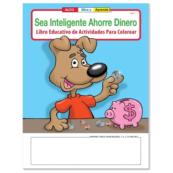 Good Value™ Coloring Book: Be Smart, Save Money (Spanish) - Good Value™ Coloring Book: Be Smart, Save Money (Spanish) - Image 3 of 3