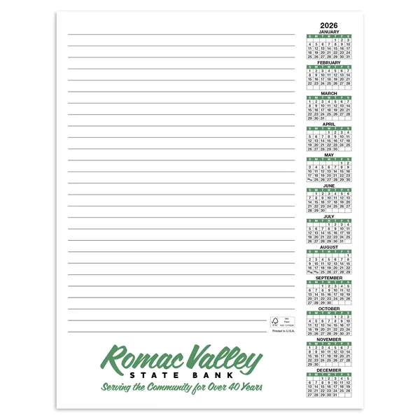 Skinner & Kennedy™ Scratch Pad Calendar - Skinner & Kennedy™ Scratch Pad Calendar - Image 6 of 21