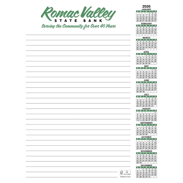 Skinner & Kennedy™ Scratch Pad Calendar - Skinner & Kennedy™ Scratch Pad Calendar - Image 8 of 21