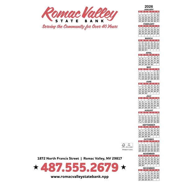 Skinner & Kennedy™ Scratch Pad Calendar - Skinner & Kennedy™ Scratch Pad Calendar - Image 19 of 21