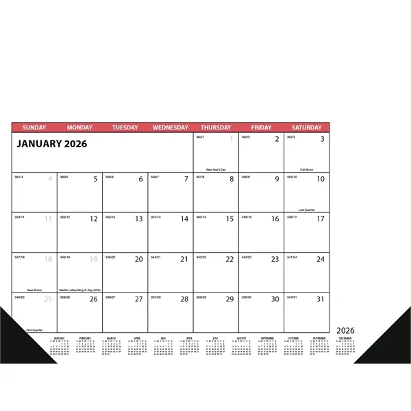 Skinner & Kennedy™ Desk Pad Calendar - Skinner & Kennedy™ Desk Pad Calendar - Image 5 of 6