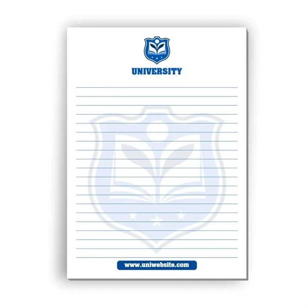 5" x 7" Sticky Note Pad with 25 Sheets - 5" x 7" Sticky Note Pad with 25 Sheets - Image 0 of 5