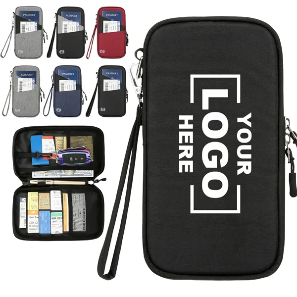 Passport Holder Rfid Blocking Travel Document Organizer - Passport Holder Rfid Blocking Travel Document Organizer - Image 0 of 8