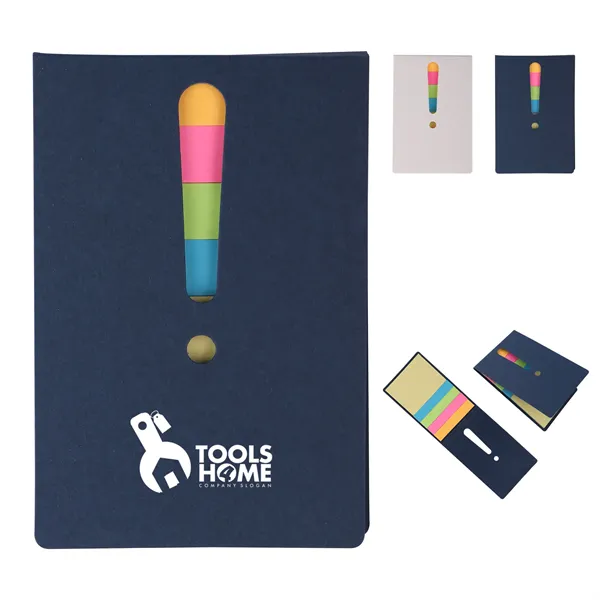 4.1" Colorful Sticky Notes Memo Pads W/ Paper Cover - 4.1" Colorful Sticky Notes Memo Pads W/ Paper Cover - Image 0 of 2