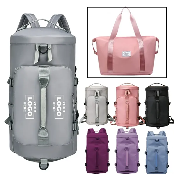 Waterproof Sports Bag With Separate Shoe Compartment - Waterproof Sports Bag With Separate Shoe Compartment - Image 0 of 6
