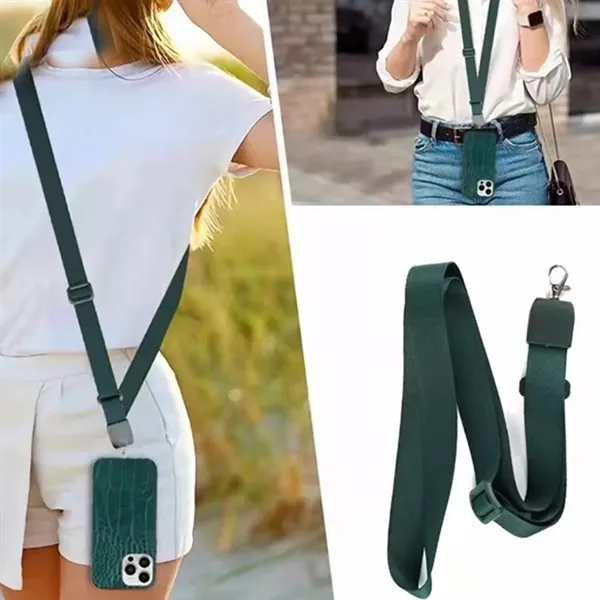 Adjustable Crossbody Phone Strap - Adjustable Crossbody Phone Strap - Image 1 of 2
