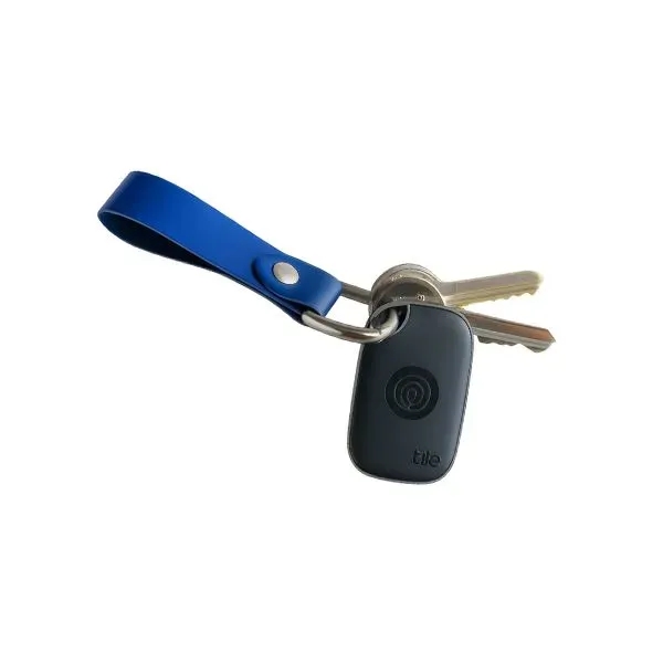 New Tile Pro with Vegan Leather Key Fob - New Tile Pro with Vegan Leather Key Fob - Image 0 of 3
